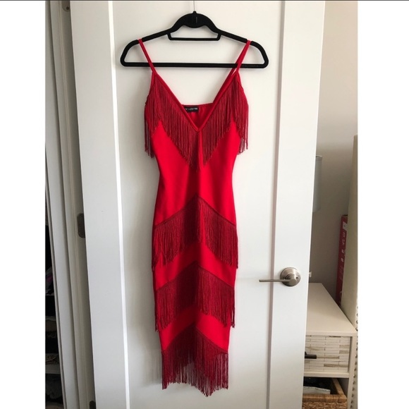 Tassel Midi Dress - Picture 2 of 3